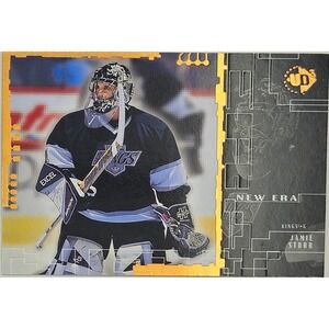 2001-02 Upper Deck MVP New Era NE6 Jamie Storr Los Angeles Kings Goalie Card